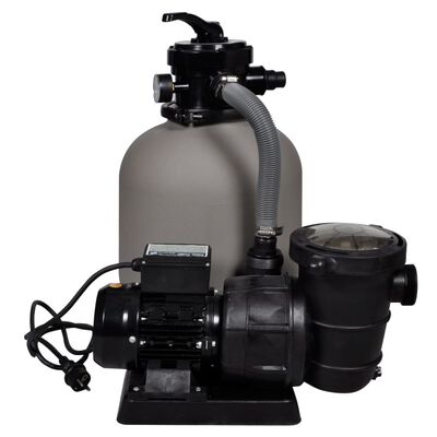 vidaXL Pompe filtru cu nisip, 2 buc., 600 W, 17000 l/h