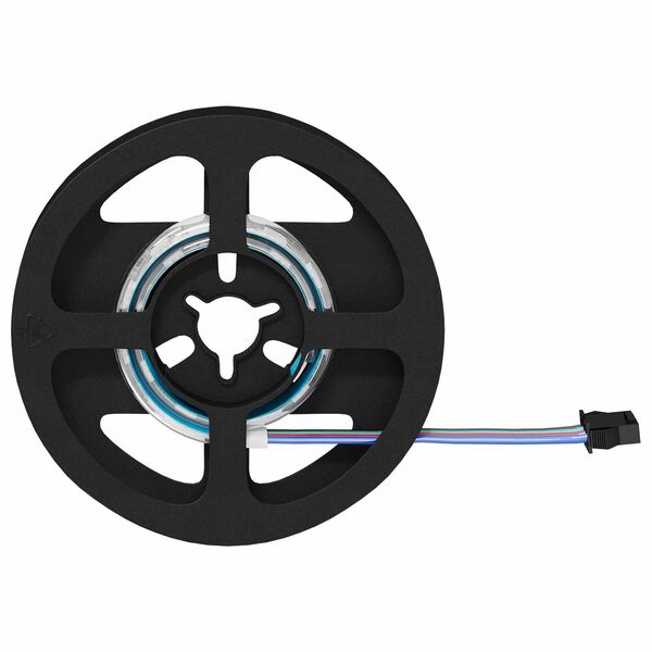 vidaXL Bandă LED 2 pcs Negru și transparent 250 mm Cupru și Plastic