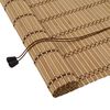 vidaXL Rulou textil Natură 50 x 160 cm Bambus