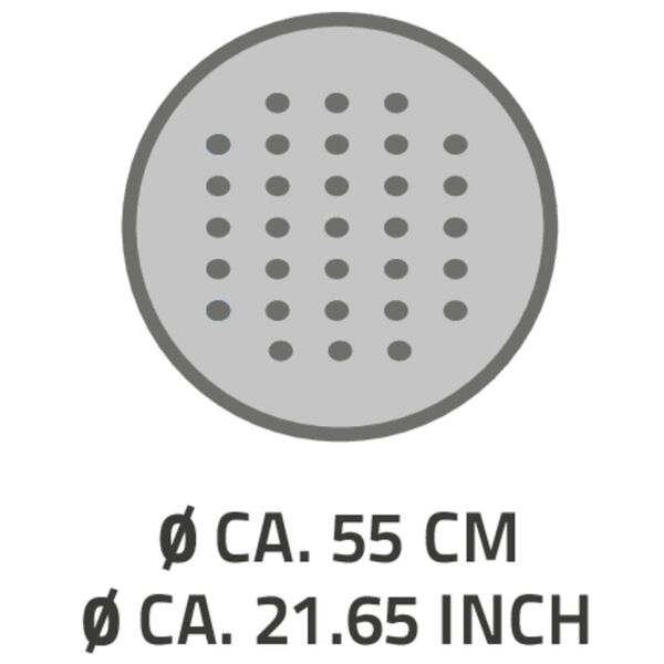 RIDDER Covoraș de baie antiderapant &bdquo;Tecno&rdquo;, alb