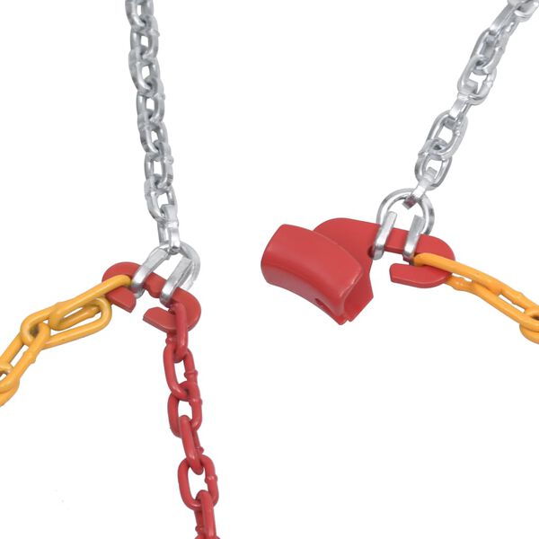 vidaXL Lanțuri antiderapante de zăpadă auto, 2 buc., 9 mm, KN130