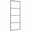 vidaXL Ușă glisantă cu set feronerie, 76x205 cm, sticlă ESG/aluminiu
