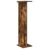 vidaXL Suport pentru plante Stejar fumuriu 25 x 25,5 x 100,5 cm