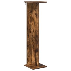 vidaXL Suport pentru plante Stejar fumuriu 25 x 25,5 x 100,5 cm