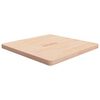 vidaXL Blat de masă pătrat, 70x70x4 cm, lemn masiv stejar netratat