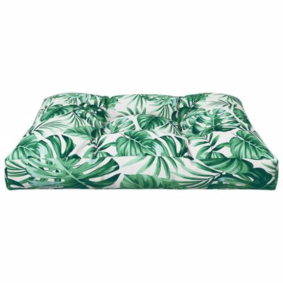 vidaXL Pernă canapea din paleți, model frunze, 70 x 70 x 12 cm