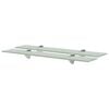 vidaXL Rafturi suspendate, 2 buc., 60 x 10 cm, sticlă, 8 mm
