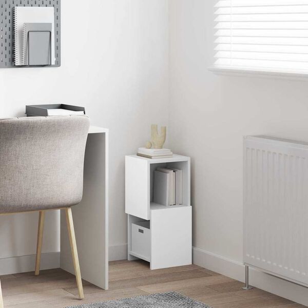 vidaXL Dulap de colț 25,5x25x55cm Lemn compozit