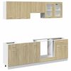 vidaXL Set dulap de bucătărie &ldquo;Lyon&rdquo;, 8 piese, stejar sonoma