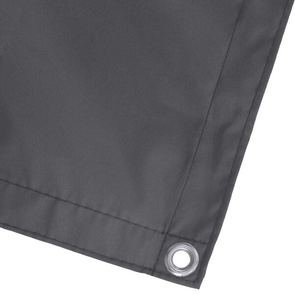 vidaXL Prelată balcon, material textil oxford, 90 x 400 cm, antracit