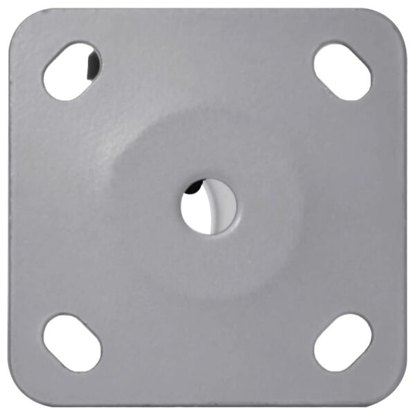 vidaXL Suport de umbrelă pentru stâlp de Ø32/34/38 mm, argintiu, oțel