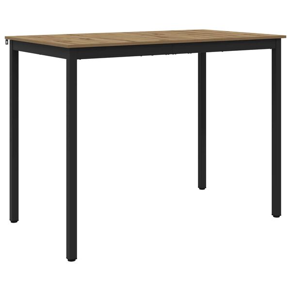 vidaXL Masă Bar &icirc;n Picioare Lemn compozit