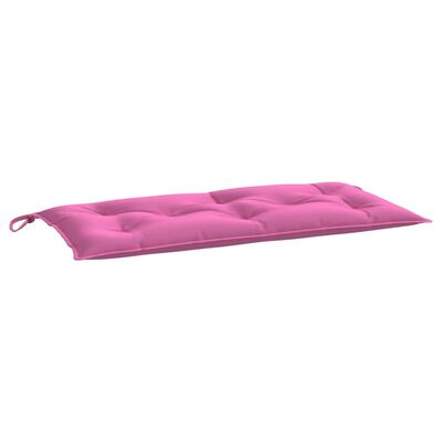 vidaXL Pernă bancă de grădină, roz, 100x50x7 cm, material oxford