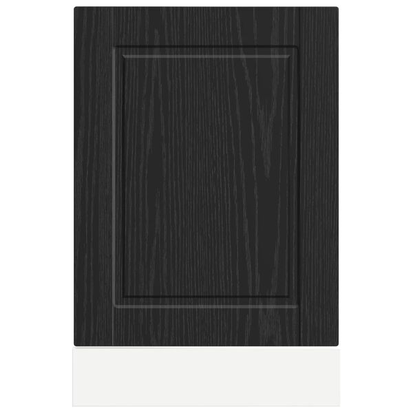 vidaXL Dulap de bucătărie Stejar Negru 45 x 1,5 x 67 cm Lemn compozit