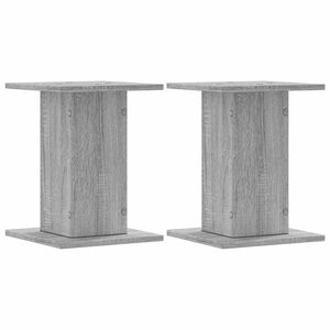 vidaXL Suporturi difuzoare 2 buc gri sonoma 30x30x40 cm lemn prelucrat