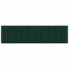 vidaXL Pernă tăblie de pat, Hanko, verde, 180 cm, catifea