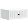 vidaXL Dulap de noapte Alb 49 x 34,5 x 20 cm Lemn prelucrat