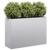 vidaXL Jardinieră 120x40x80 cm oțel galvanizat