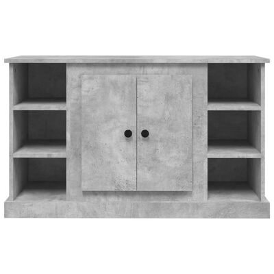 vidaXL Servantă, gri beton, 100x35,5x60 cm, lemn prelucrat