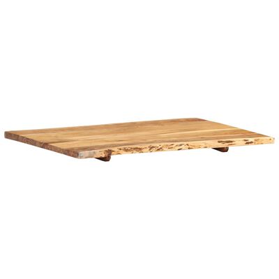 vidaXL Blat de masă, 80x(50-60)x2,5 cm, lemn masiv de acacia