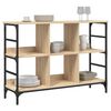 vidaXL Bufet Stejar Sonoma 102x32x73,5 cm Lemn stratificat