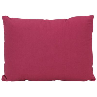 vidaXL Set de perne decorative, 7 piese, roz, material textil