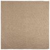 vidaXL Covor pentru interior și exterior AGIRA natural 120 x 120 cm
