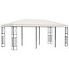 vidaXL Pavilion, crem, 3 x 6 m, material textil
