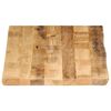 vidaXL Blat de masă contur organic 110x60x2,5 cm lemn masiv mango brut