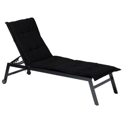 Madison Pernă de șezlong Panama, negru, 200x60 cm