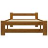 vidaXL Cadru de pat, maro miere, 100 x 200 cm, lemn masiv de pin