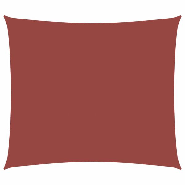 vidaXL Parasolar, cărămiziu, 2,5x3 m, țesătură oxford, dreptunghiular