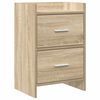 vidaXL Mese de noptieră Stejar Sonoma 40 x 30 x 60 cm Lemn prelucrat