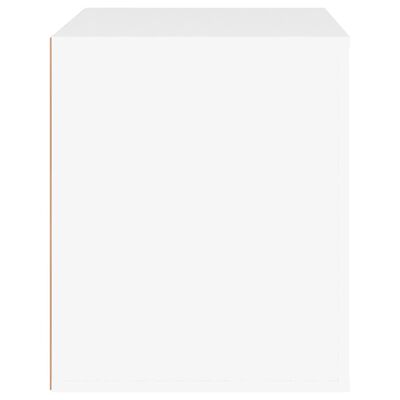 vidaXL Noptieră, alb, 50x39x47 cm