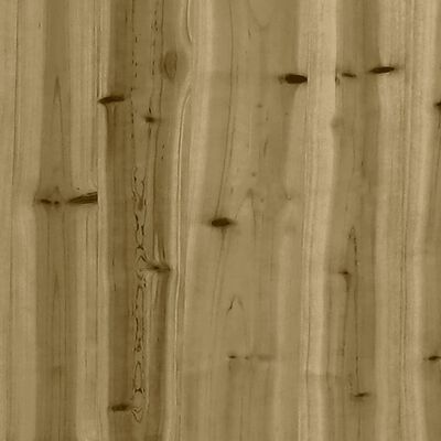vidaXL Pod de joacă, 45x107,5x79 cm, lemn de pin impregnat