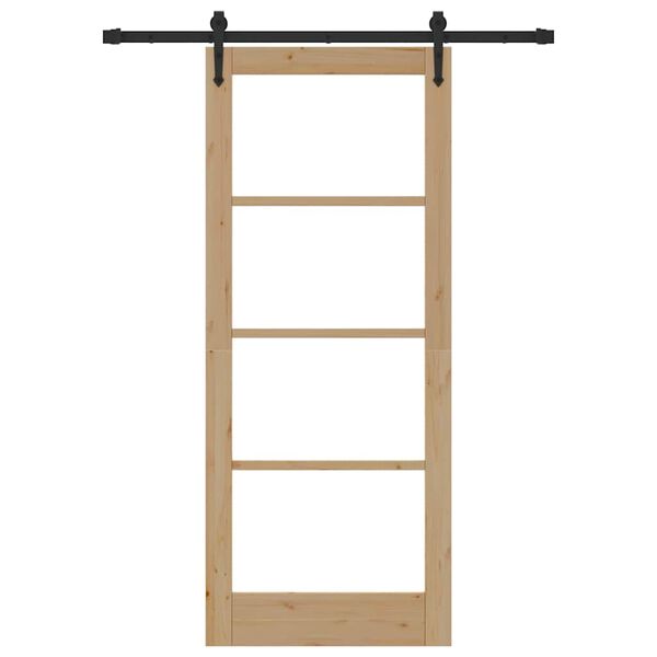 vidaXL Ușă glisantă ORKDAL natural 83 x 202 cm