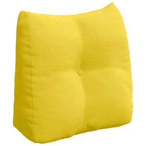 vidaXL Perna pentru spate Galben Deschis 45 x 24 x 50 cm țesătură