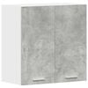 vidaXL Dulap suspendat &ldquo;Lyon&rdquo;, gri beton, 60x31x60 cm, lemn prelucrat