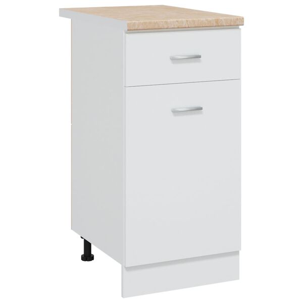 vidaXL Blat bucătărie bej textură marmură 40x60x2,8 cm lemn prelucrat