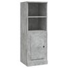 vidaXL Dulap &icirc;nalt, gri beton, 36x35,5x103,5 cm, lemn compozit