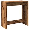 vidaXL Masă de bar, lemn vechi, 102x50x103,5 cm, lemn prelucrat