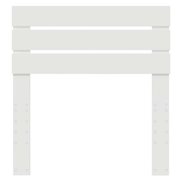 vidaXL Tăblie cap Alb 80 cm Lemn compozit