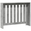 vidaXL Mască pentru calorifer, gri beton, 104x20x82 cm, lemn prelucrat