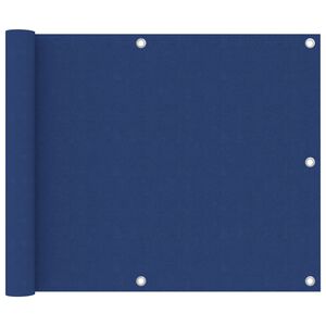 vidaXL Prelată balcon albastru 75x300 cm țesătură Oxford