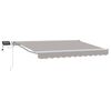 vidaXL Cadru manual de marchiză cu LED-uri 2,5 x 2 m