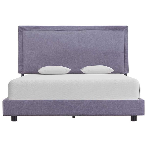 vidaXL Cadru de pat fără saltea țesătură gri deschis 135x190 cm