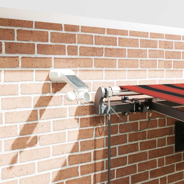 vidaXL Țesătură pentru copertină cu portocaliu și maro 450 &times; 350 cm