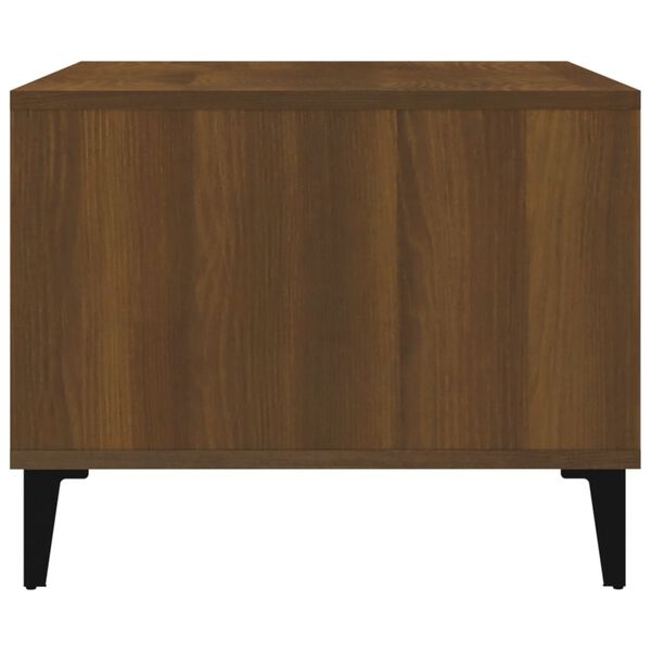 vidaXL Măsuță de cafea, stejar maro, 60x50x40 cm, lemn compozit