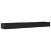 vidaXL Sertare pentru pat Stejar Negru 200 x 36,5 x 16,5 cm