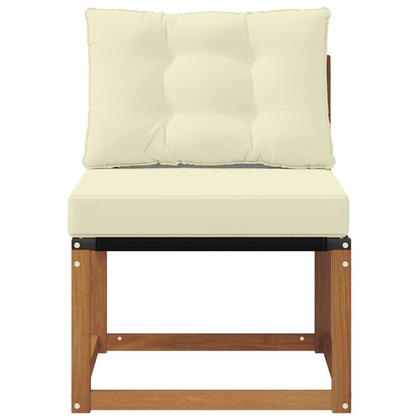 vidaXL Canapea centrală pentru exterior